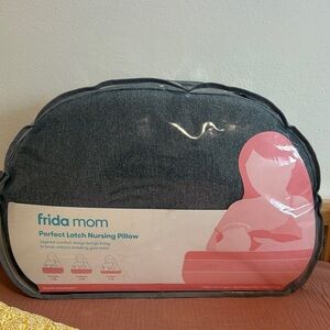 Frida Mom Gray Nursing Pillow